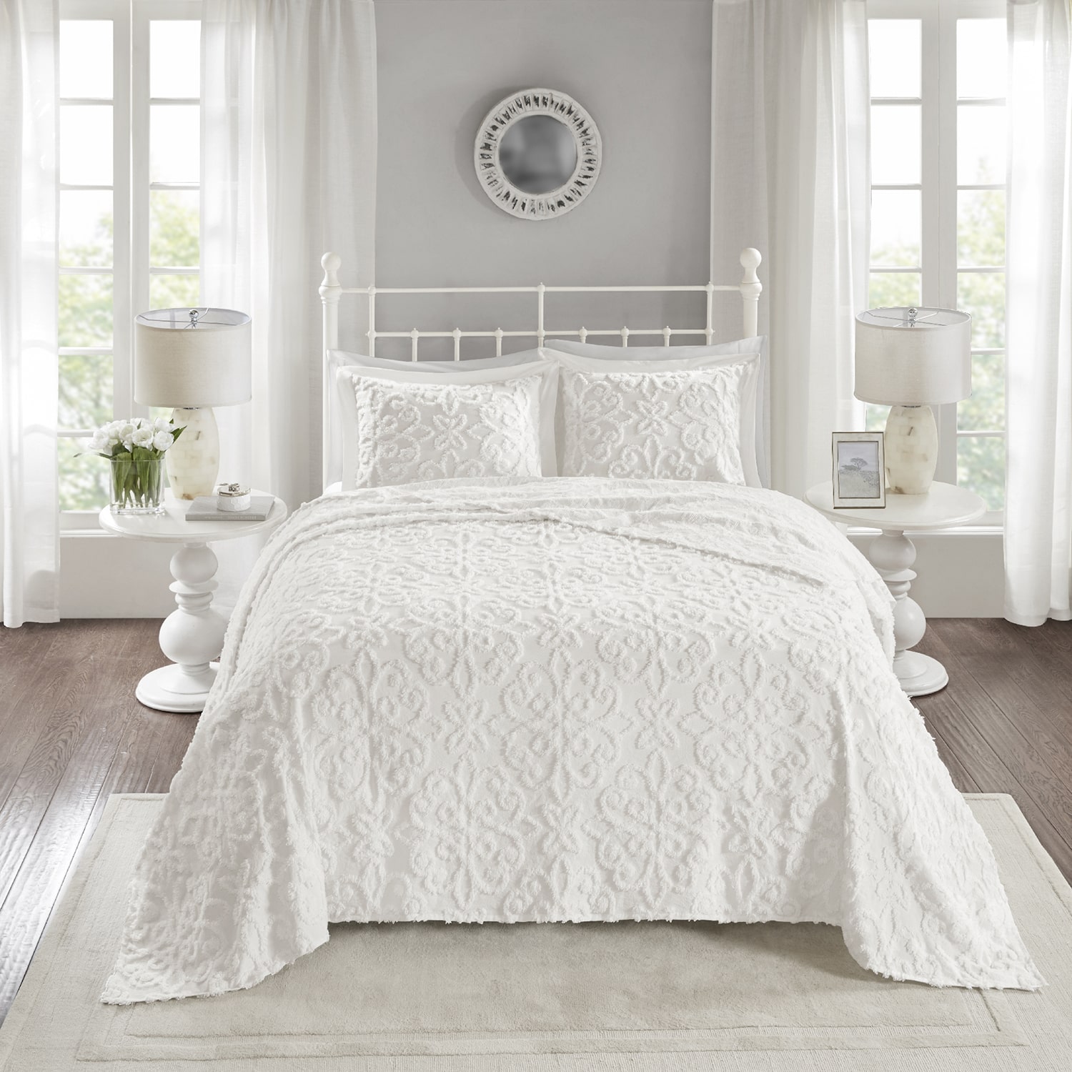 Madison Park Sarah 3-pc. Bedspread Set