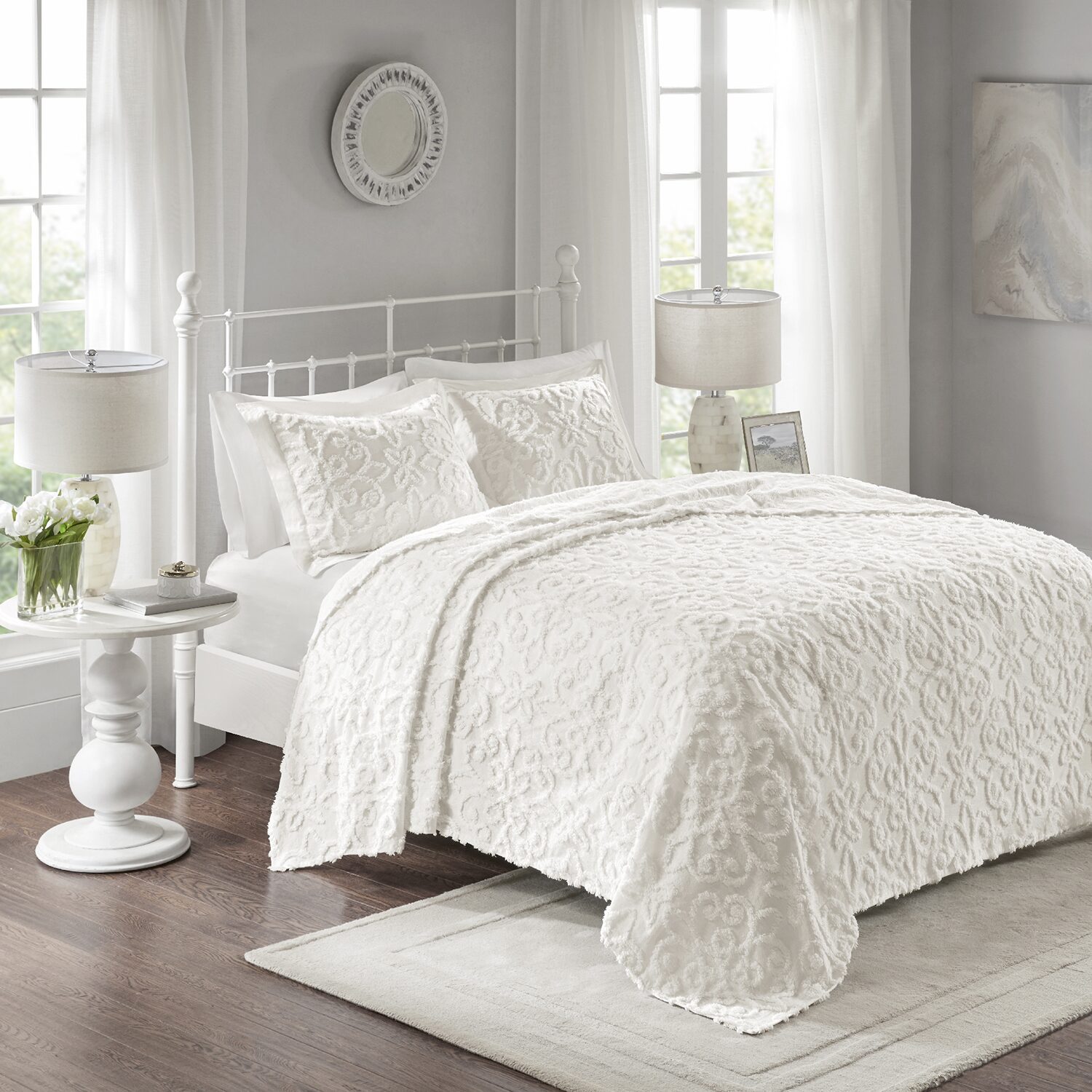 Madison Park Sarah 3-pc. Bedspread Set
