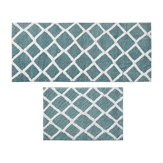 Madison Park Renu Reversible High Pile Tufted Bath Rug