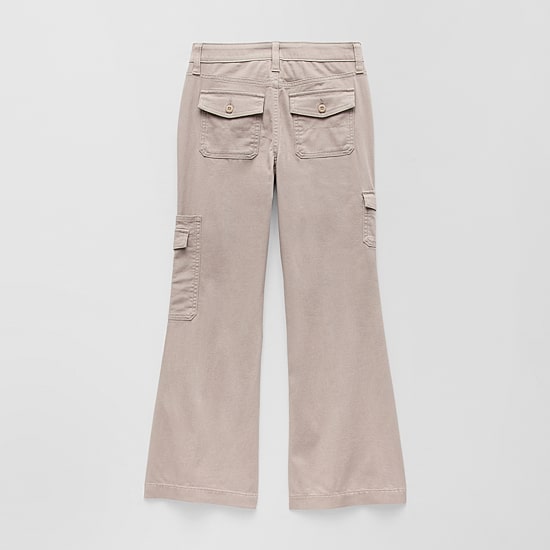 Thereabouts Little & Big Kid Girls Flare Cargo Pant