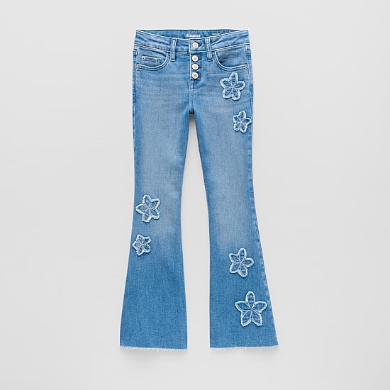 Thereabouts Little & Big Kid Girls Flare Leg Jean