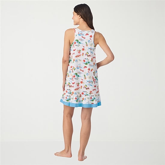 Cuddl Duds Womens Sleeveless Scoop Neck Chemise