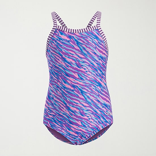 Dolfin Little & Big Kid Girls Easy-on + Easy-off Animal Sleeveless One Piece Swimsuit