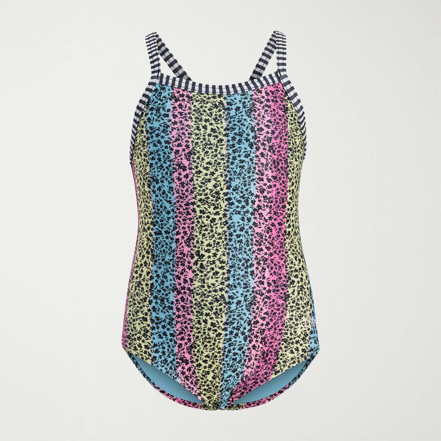 Dolfin Toddler Girls Easy-on + Easy-off Sleeveless One Piece Swimsuit