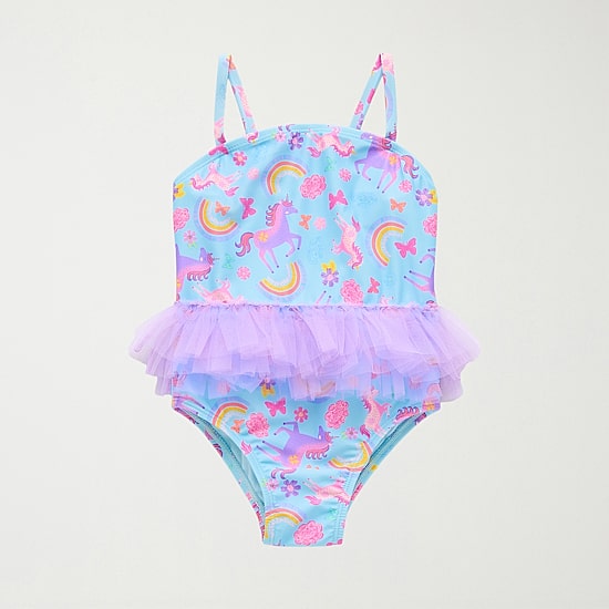 Okie Dokie Toddler & Little Girls Animal Sleeveless One Piece Swimsuit