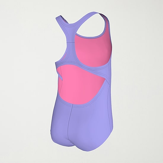 Nike Little Girls Long Sleeve One Piece Swimsuit