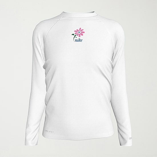Nike Little & Big Kid Girls Long Sleeve One Piece Swimsuit