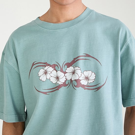 AEROPOSTALE Mens Crew Neck Short Sleeve Boxy Fit Graphic T-Shirt