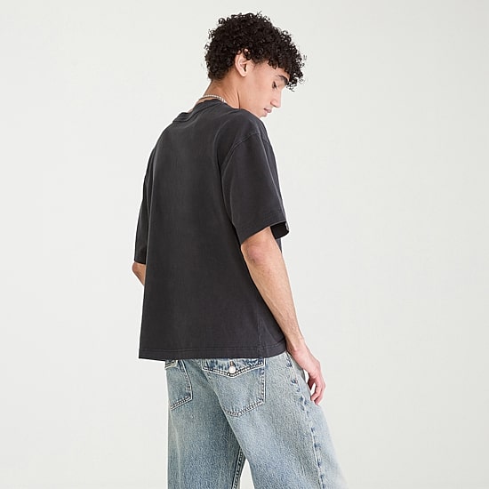 AEROPOSTALE Mens Crew Neck Short Sleeve Boxy Fit Graphic T-Shirt