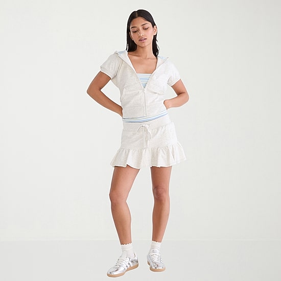 AEROPOSTALE Womens Mid Rise Juniors Skort