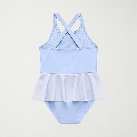 Disney Collection Toddler Girls Cinderella Princess Sleeveless One Piece Swimsuit