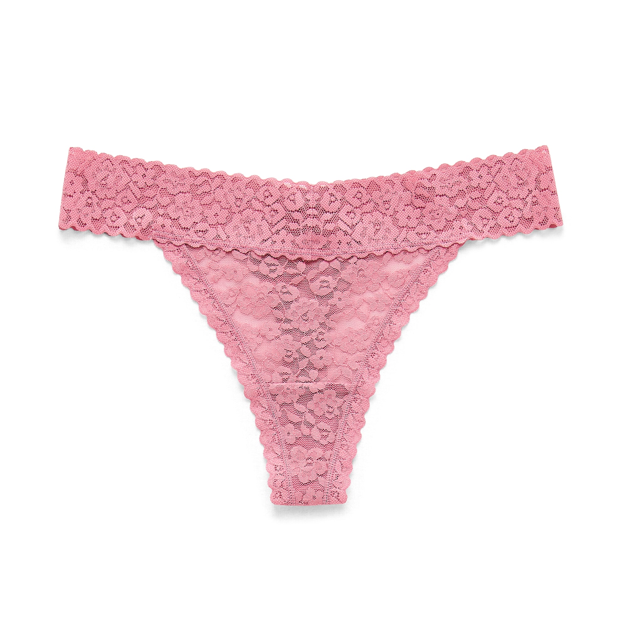 Ambrielle Everyday Lace Thong Panty