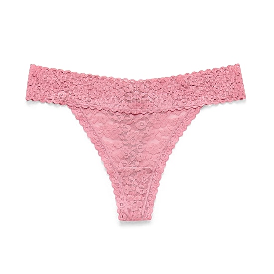 Ambrielle Everyday Lace Thong Panty