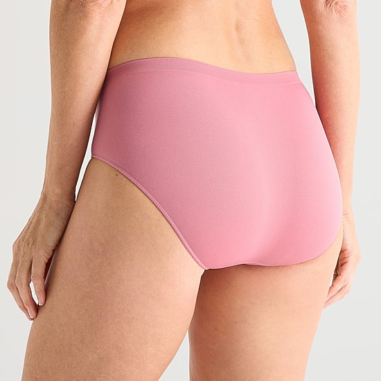 Ambrielle Womens Seamless Brief Panty