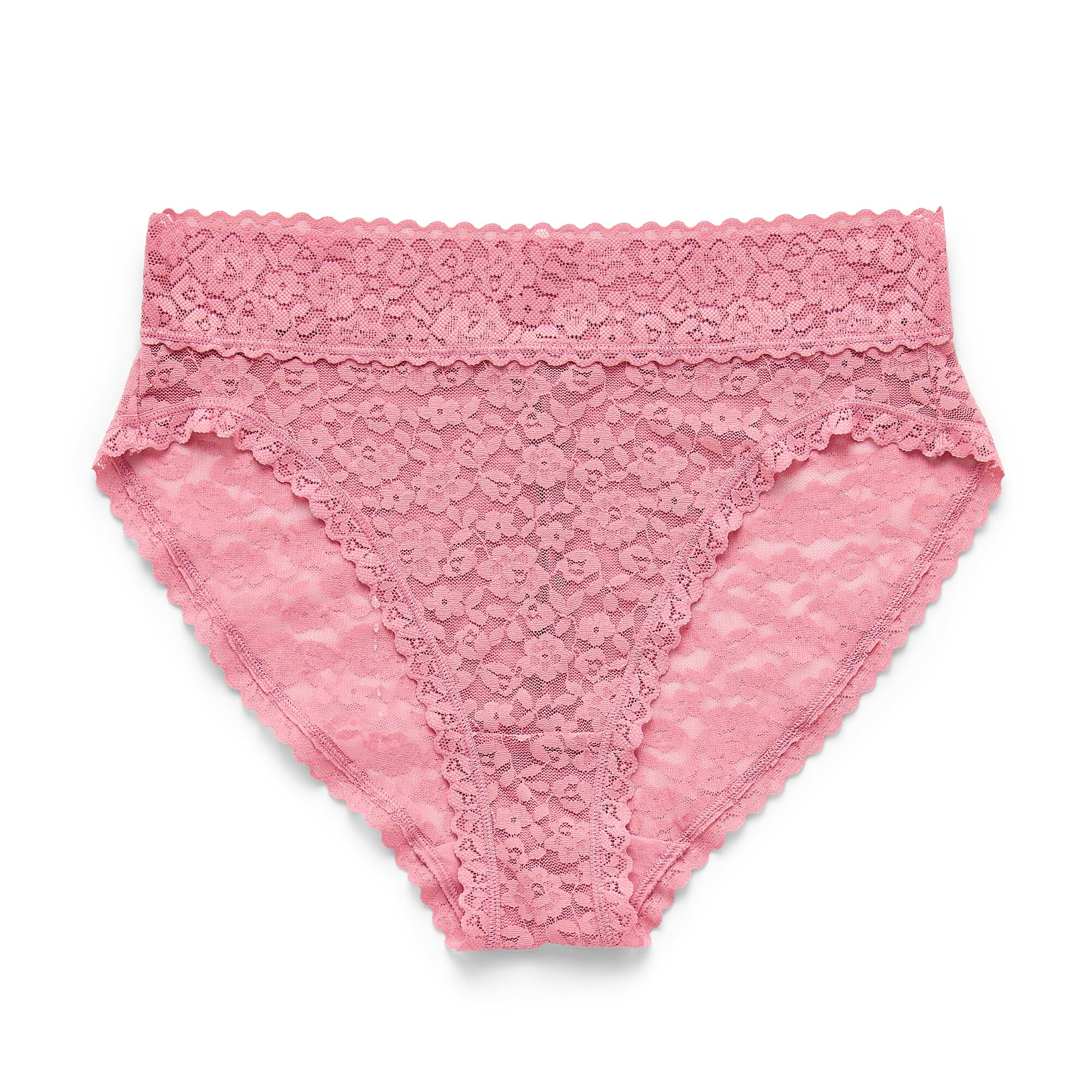 Ambrielle Everyday Lace High Cut Panty