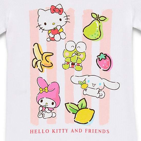 Womens Crew Neck Short Sleeve Regular Fit Hello Kitty Graphic T-Shirt
