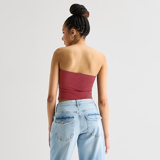 Dr Pepper Womens Juniors Tube Top