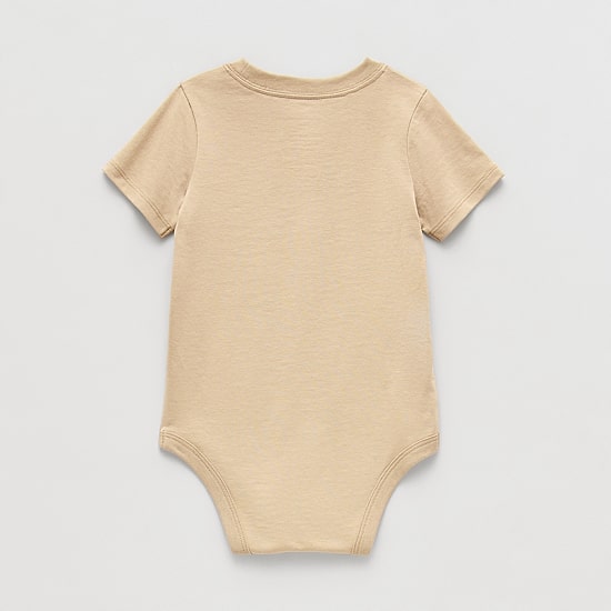 Okie Dokie Baby Boys Crew Neck Short Sleeve Bodysuit