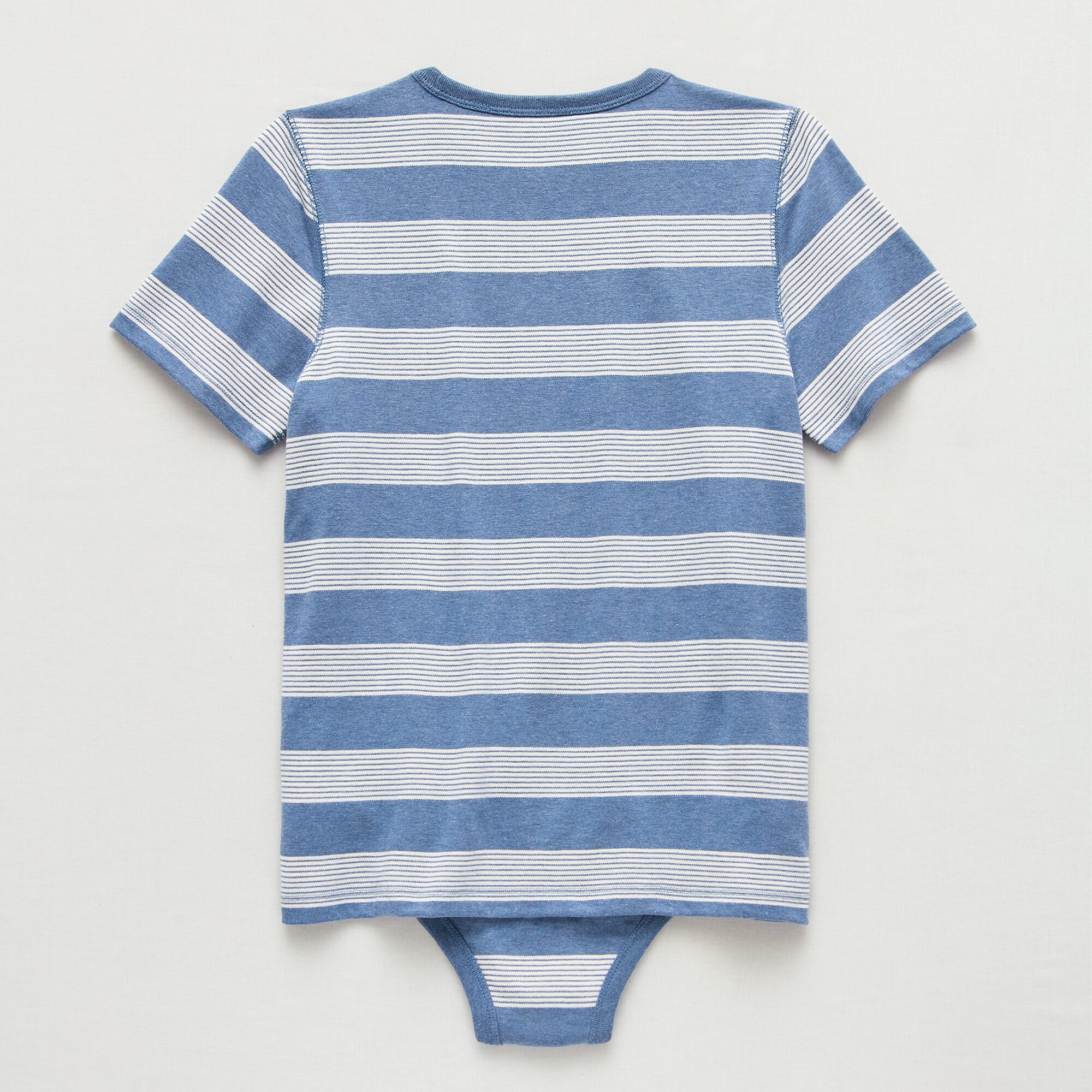 Thereabouts Little & Big Kid Boys Bodysuit Closure Easy-on + Easy-off Adaptive Crew Neck Short Sleeve