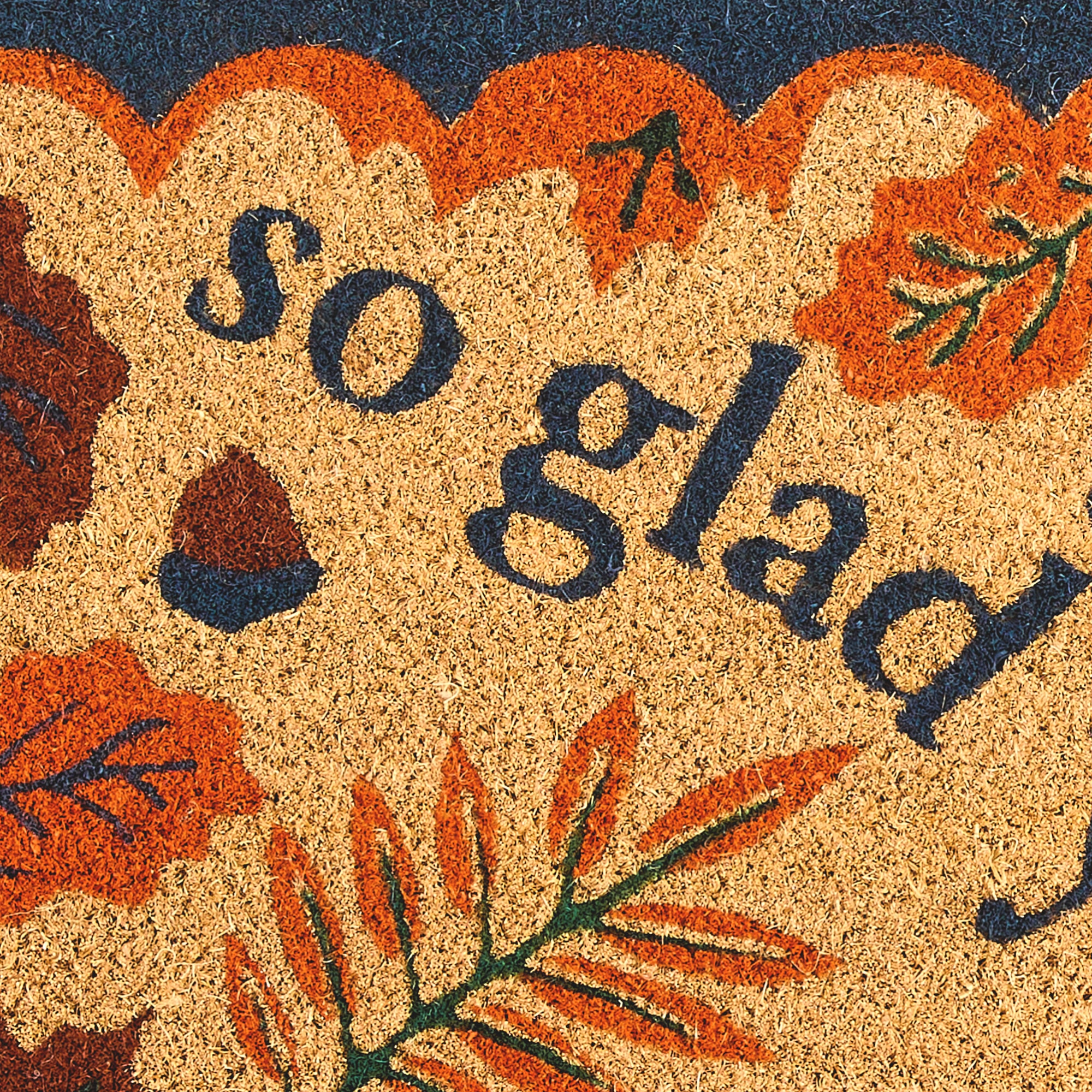 Layerings So Glad You'Re Here Indoor Outdoor Rectangular Doormat