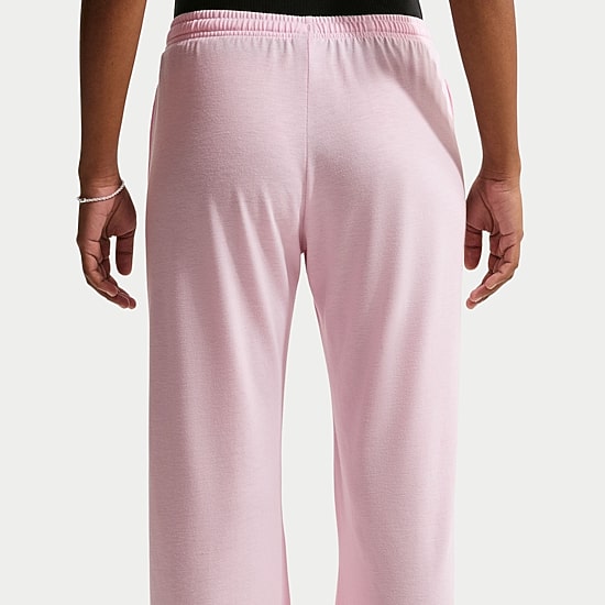 Nike Womens Drawstring Waist Lightweight Moisture Wicking Straight Low Rise Regular Fit Sweatpant