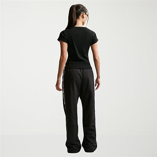 Nike Womens Crew Neck Short Sleeve Active Crop Top