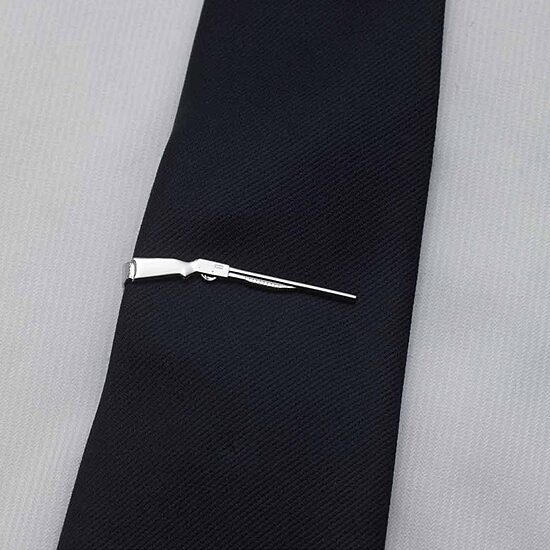 Rhodium-Plated Tie Bar