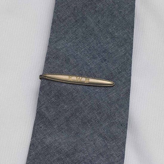 Personalized Oval Tie Bar