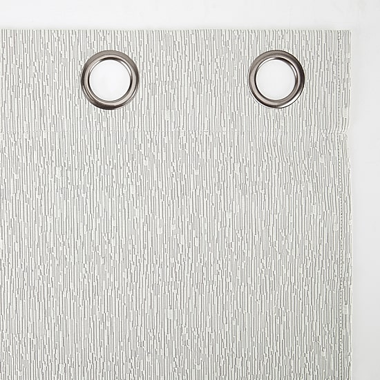 Sun Zero Noir Dimensional Thermal Extreme Grommet Top Energy Saving 100% Blackout Single Curtain Panel