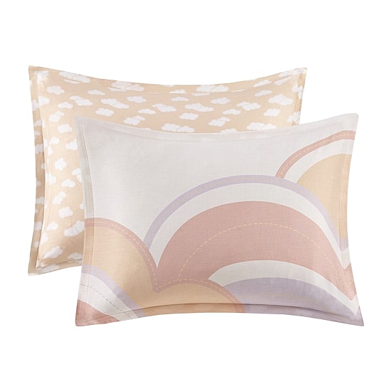 Intelligent Design Ellie Reversible 100% Cotton Comforter Set with Decorative Pillow