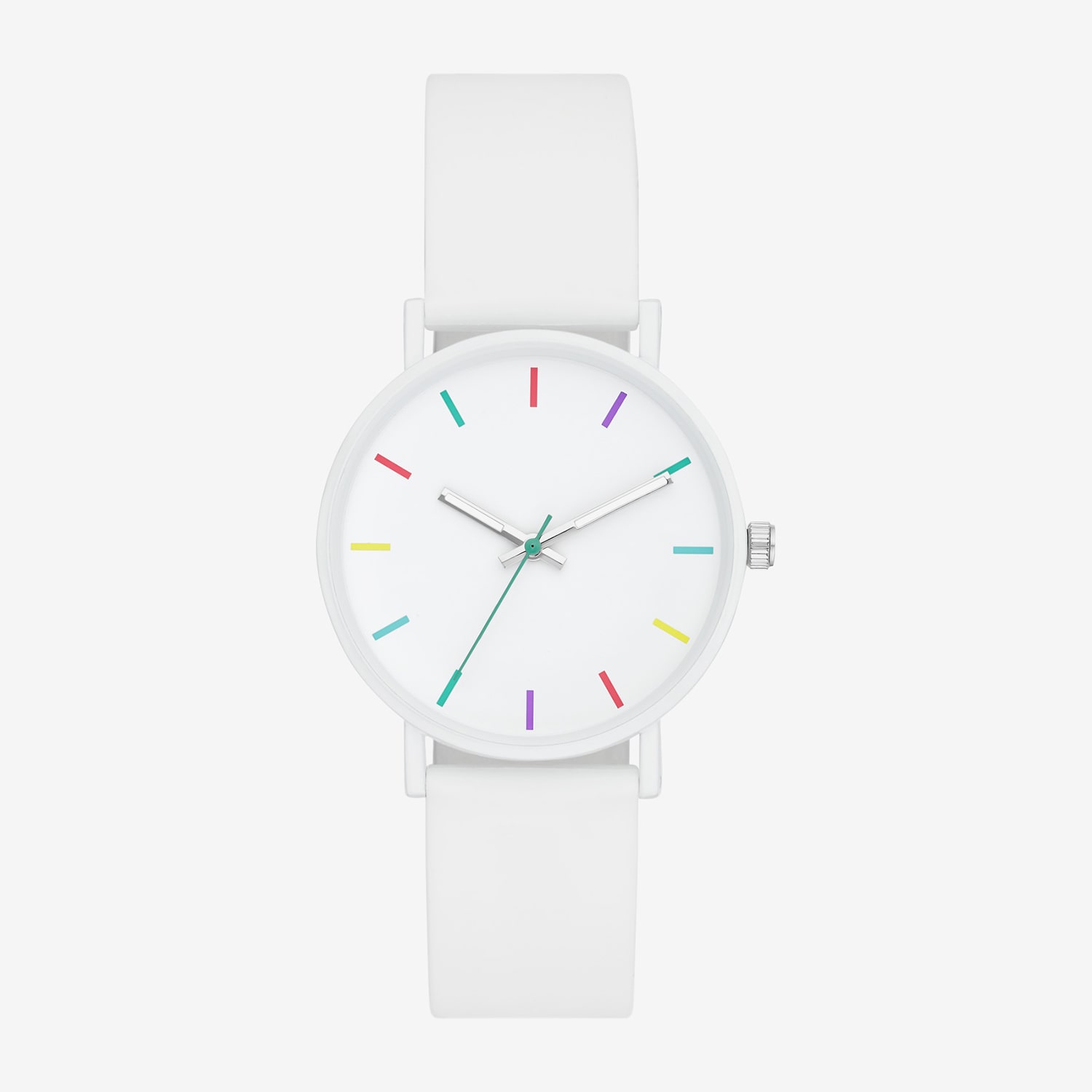Womens White Strap Watch Fmdjo251