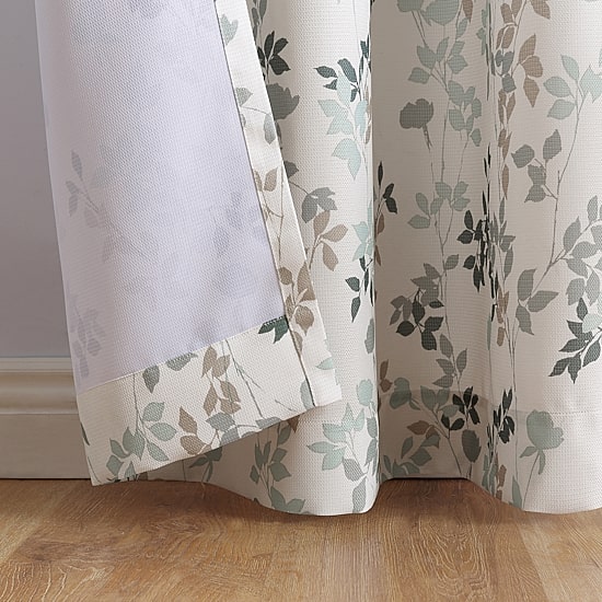 Lichtenberg Rosalyn Grommet Top Light-Filtering Single Curtain Panel
