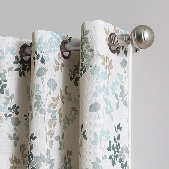 Lichtenberg Rosalyn Grommet Top Light-Filtering Single Curtain Panel