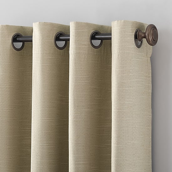 Archaeo Gelso Grommet Top 100% Blackout Single Curtain Panel