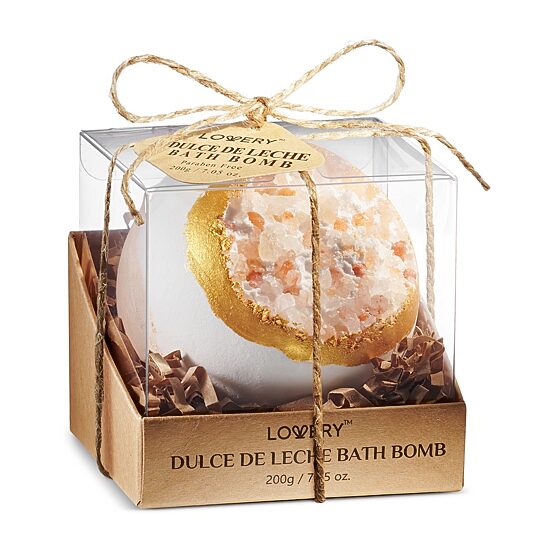 LOVERY™ Handmade Dulce De Leche Bath Bomb - 7oz Body Care Spa Ball