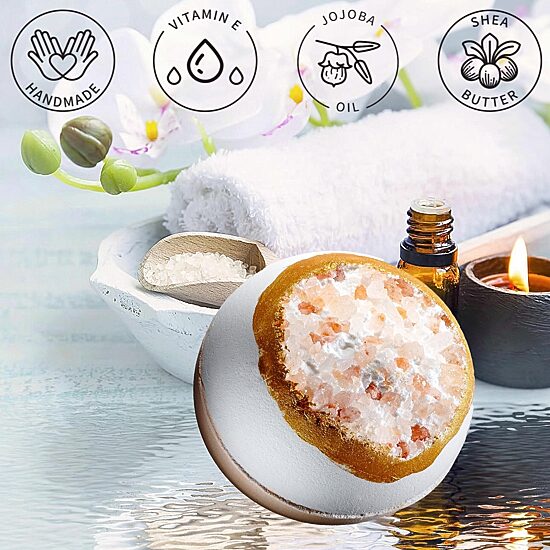 LOVERY™ Handmade Dulce De Leche Bath Bomb - 7oz Body Care Spa Ball