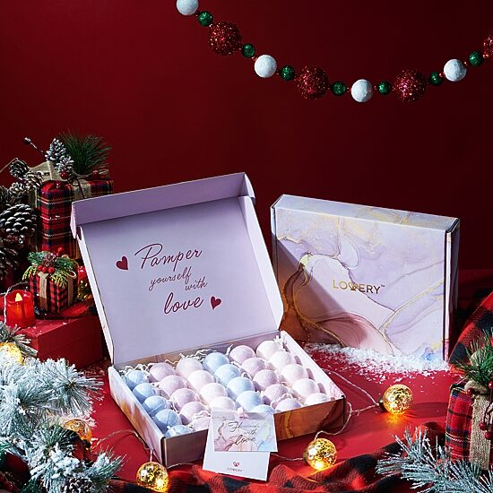 LOVERY™ Bath Bombs Gift Set - 30pc Spa Body Care Balls In Variety Scents