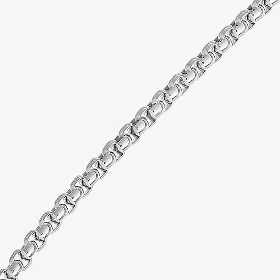 Shaquille O'Neal XLG™ Mens Stainless Steel 24 Inch Box Chain Necklace