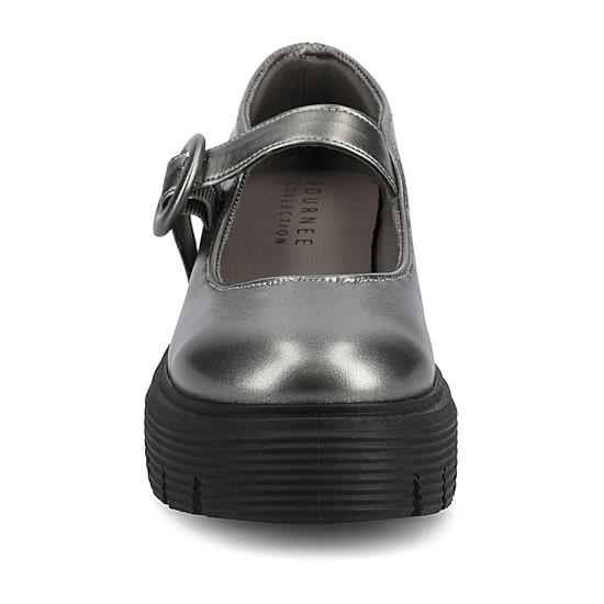 Journee Collection Zarynn Womens Round Closed Toe Mary Jane Shoes