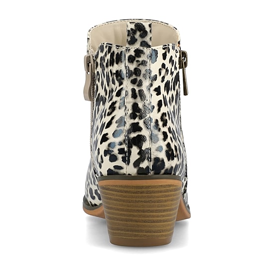 Journee Collection Womens Rebel Block Heel Booties