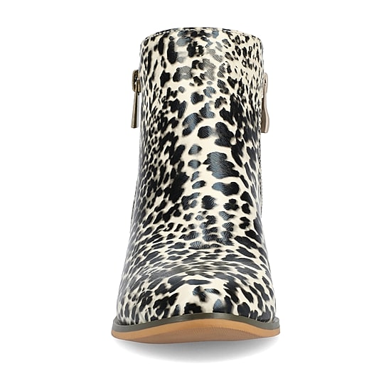 Journee Collection Womens Rebel Block Heel Booties