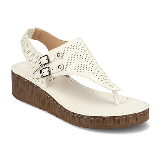 Journee Collection Womens Mckell Wedge Sandals