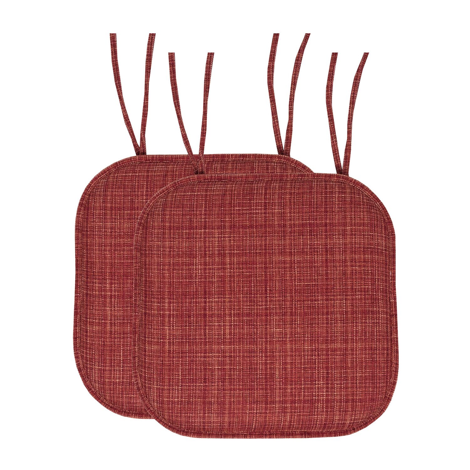 Sweet Home Collection™ Aria Memory Foam Non-Slip Chair Cushion with Ties