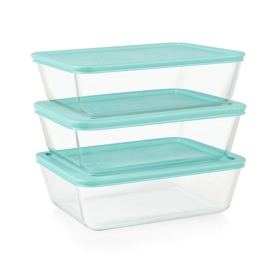 Pyrex Simply Store 6-pc. Glass Food Storage