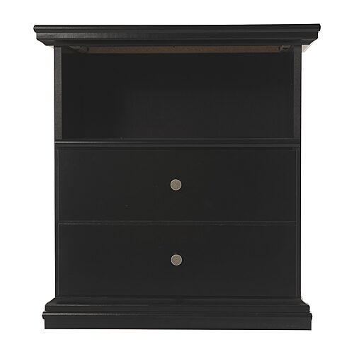 Signature Design by Ashley Miley Night Stand, One Size Fits Most, Black