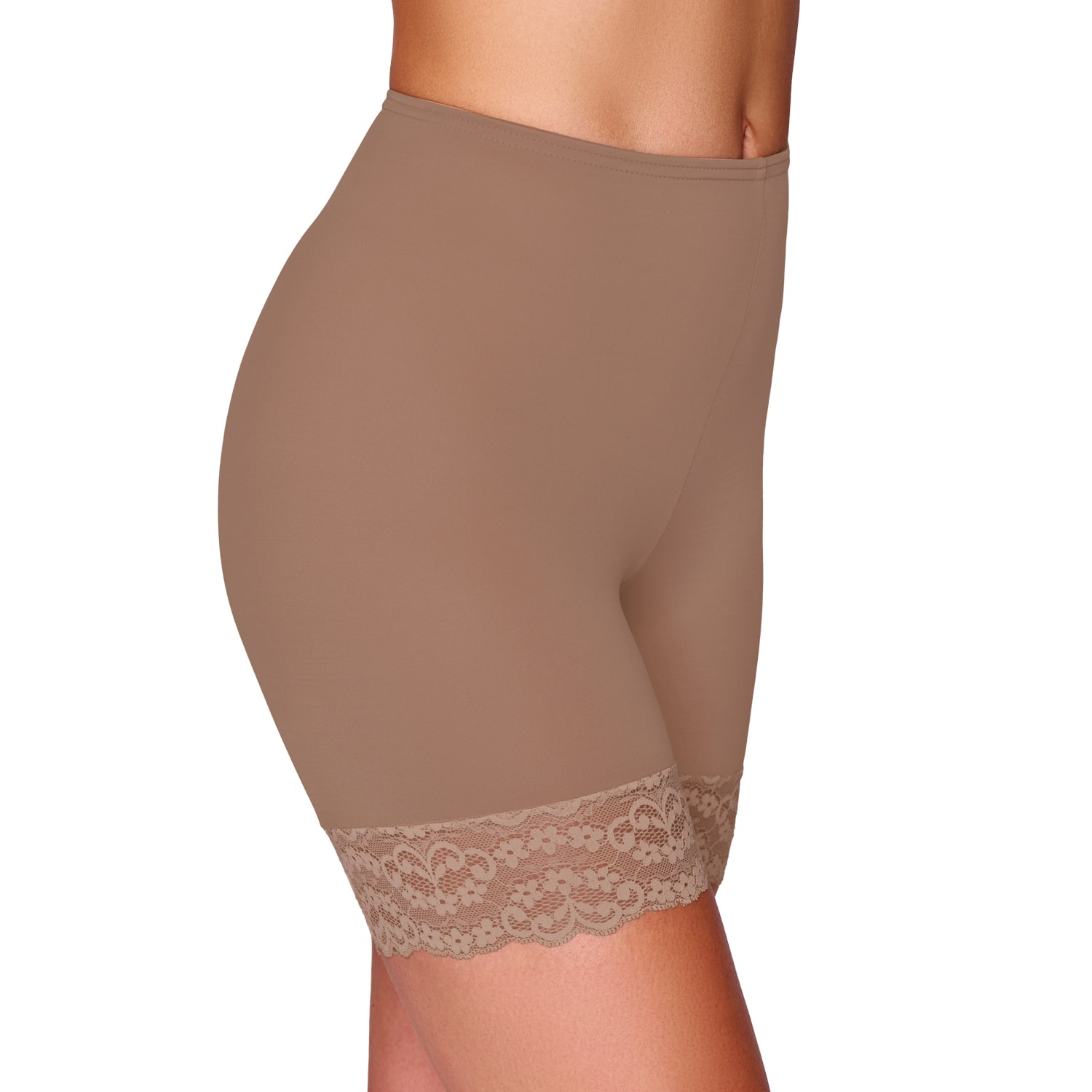 Ilusion Lace Trim Smoothing Short- 2056