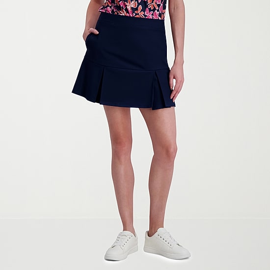 Stella Parker Womens Mid Rise Scooter Skirt