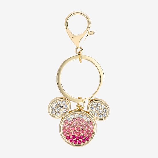 Ombre Minnie Mouse Key Chain
