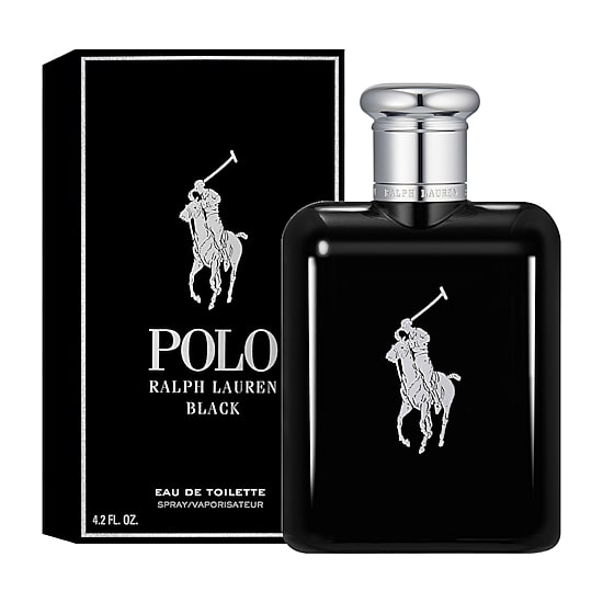 Ralph Lauren Polo Black Eau De Toilette, 4.2 Oz