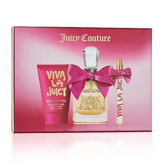 Juicy Couture Viva La Juicy Eau De Parfum 3-Pc Gift Set ($158 Value) Perfume Set